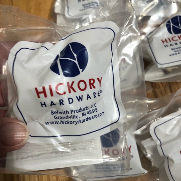 (WILL SEPARATE! Have 20) $3 each: Elusive Gold Nickel 1 1/4” Square Knobs - Picture 10 of 16